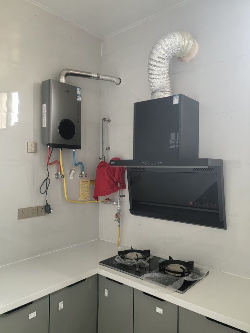 厨房燃气三件套安装